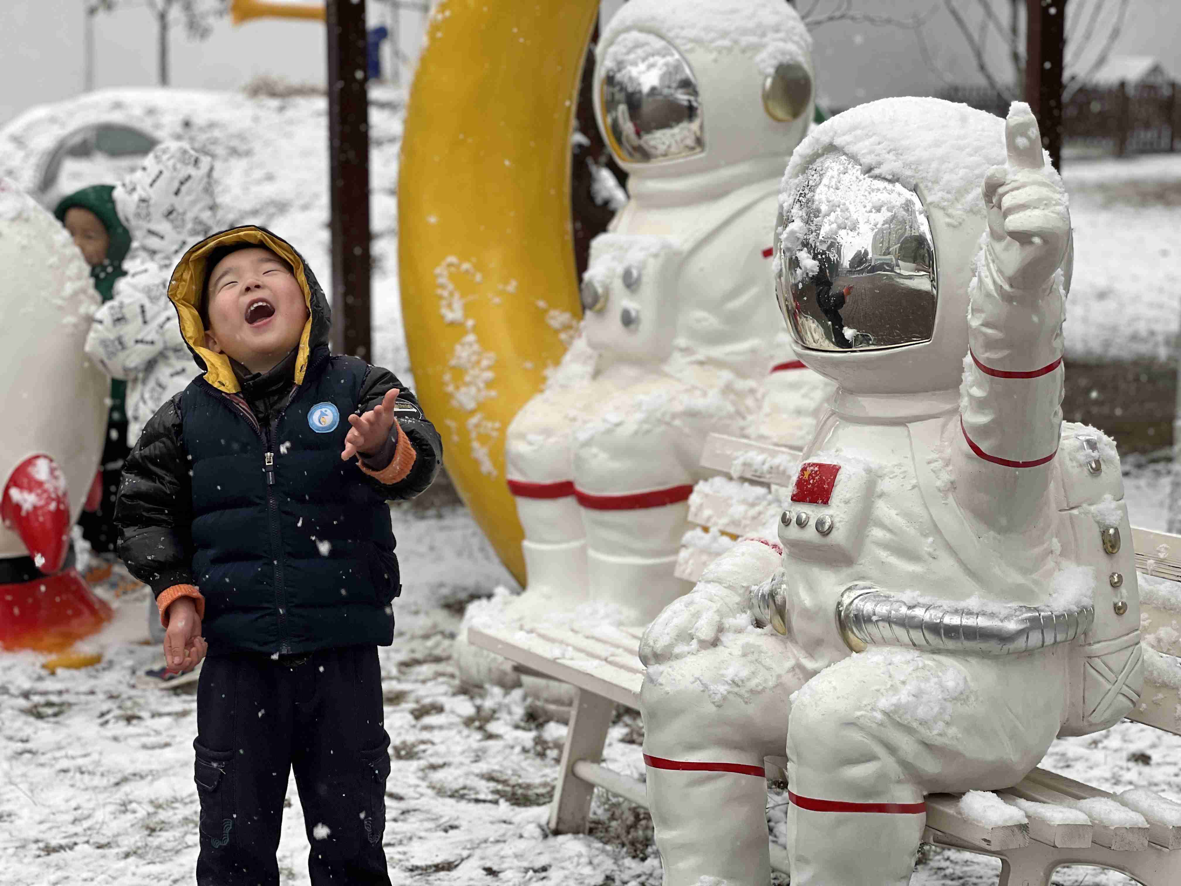 下雪啦