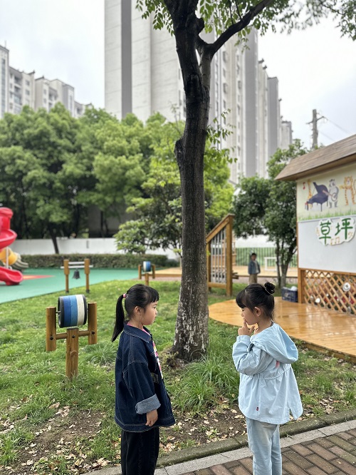 学校里的大树可真高